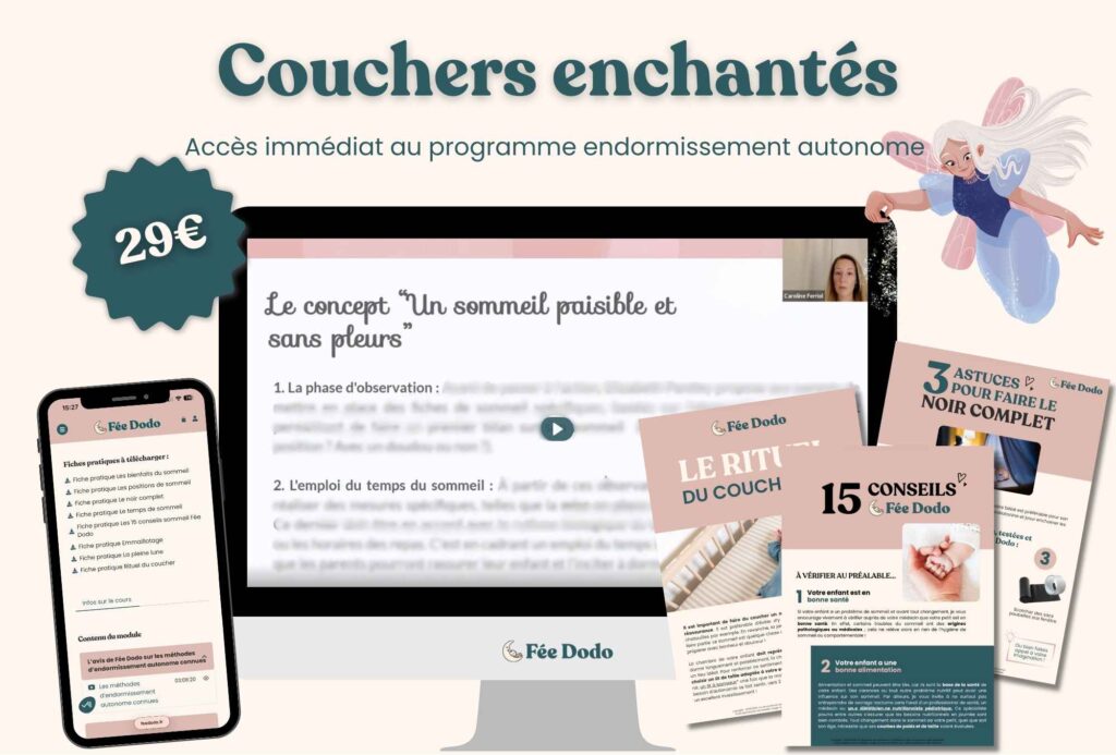 Endormissement autonome bébé